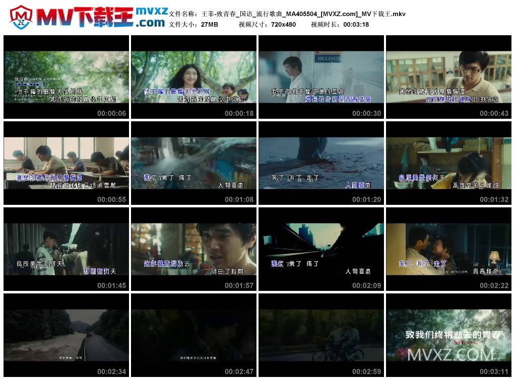 王菲-致青春_国语_流行歌曲_MA405504